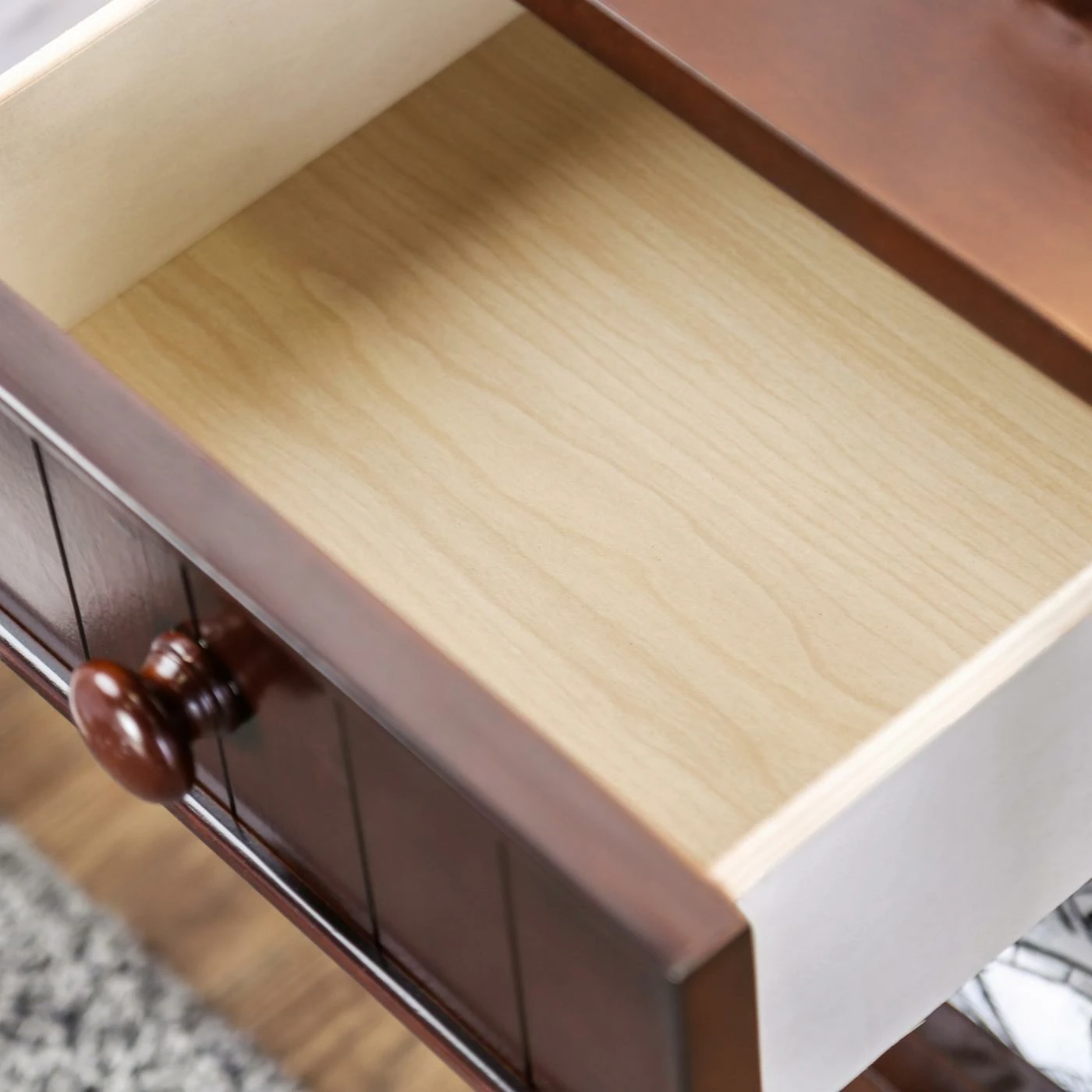 Best deal ๐งจ All Other Finishes Furniture Of America Yazstrema Cottage Style 1 Drawer Nightstand โจ - Image 4