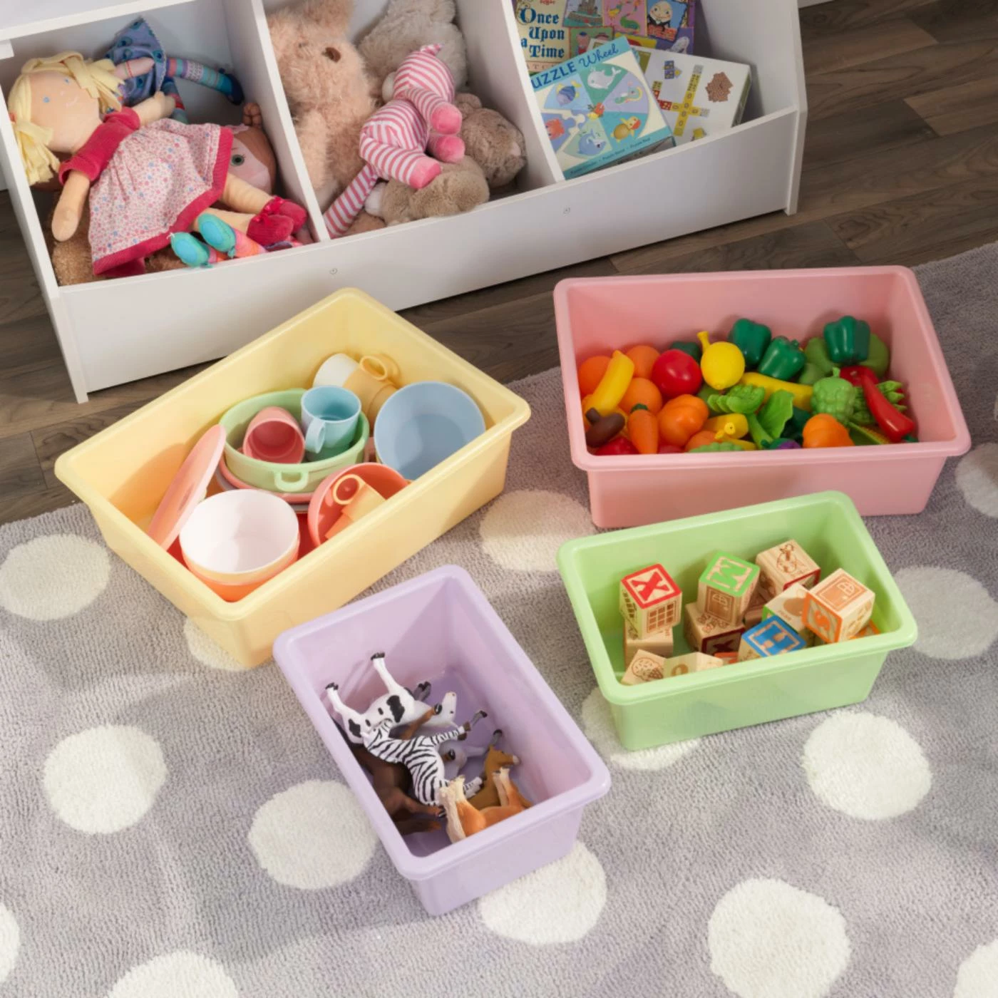 Hot Sale 🧨 Bins & Cubbies KidKraft Wall Storage Unit - White - 14980 🧨 - Image 4