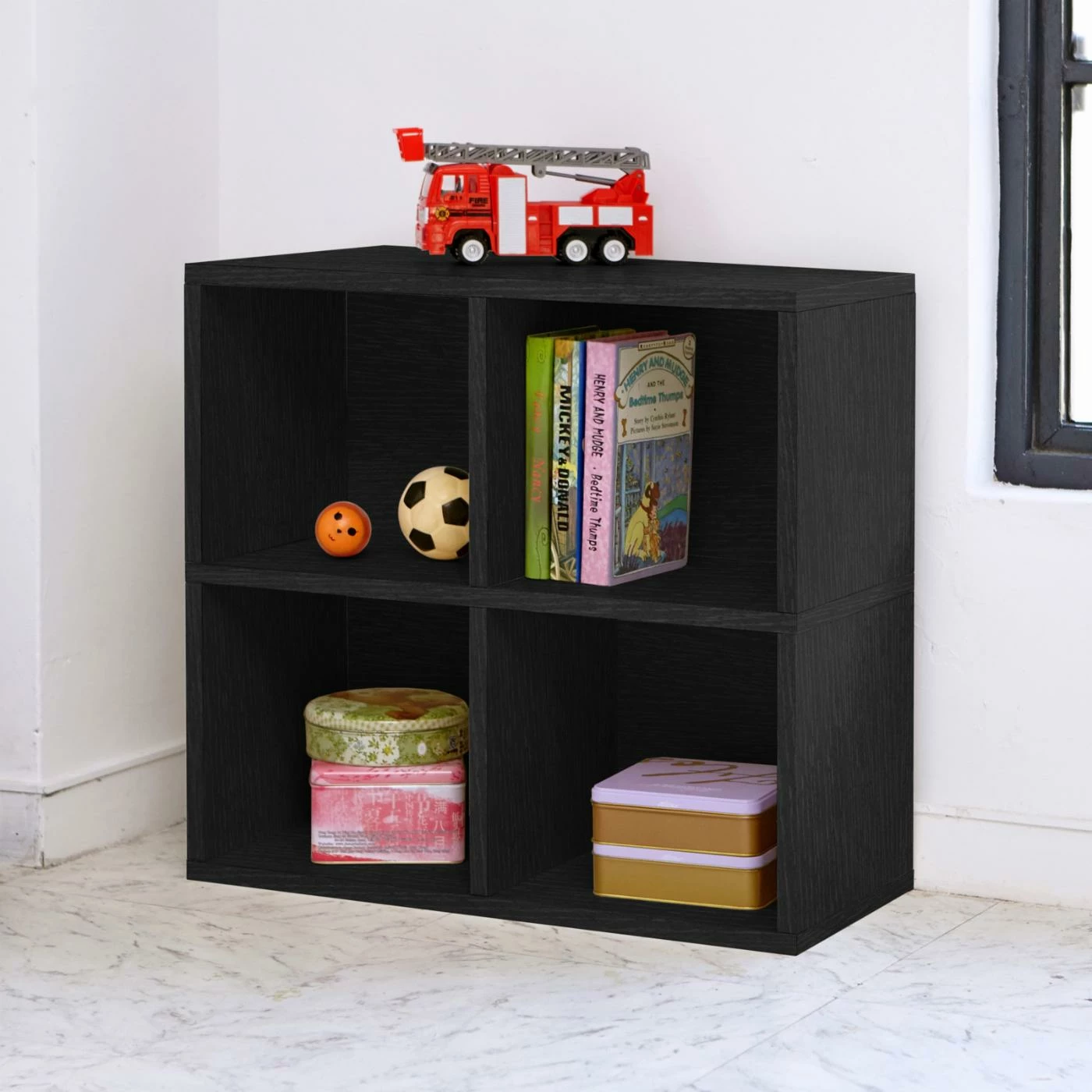 Best deal 👏 Neutral Way Basics Eco-Friendly 4 Cubby Bookcase 🥰 5 Best deal 👏 Neutral Way Basics Eco-Friendly 4 Cubby Bookcase 🥰 - Image 3