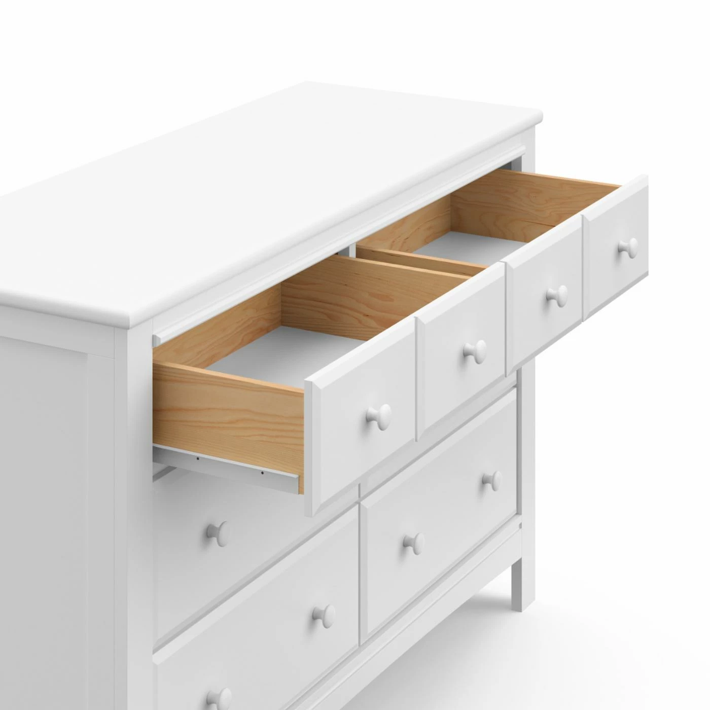 Outlet ๐ Dressers Storkcraft Graco Hadley 6 Drawer Nursery Double ๐ Dresser ๐งจ - Image 4