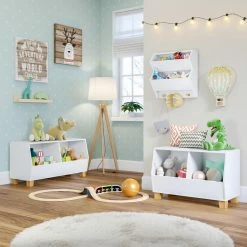 Outlet 🥰 Bins & Cubbies RiverRidge Home Kids Catch-All 35 In. Toy Organizer 🔔 13 Outlet 🥰 Bins & Cubbies RiverRidge Home Kids Catch-All 35 In. Toy Organizer 🔔 -Badger Shop detail2SOUC125