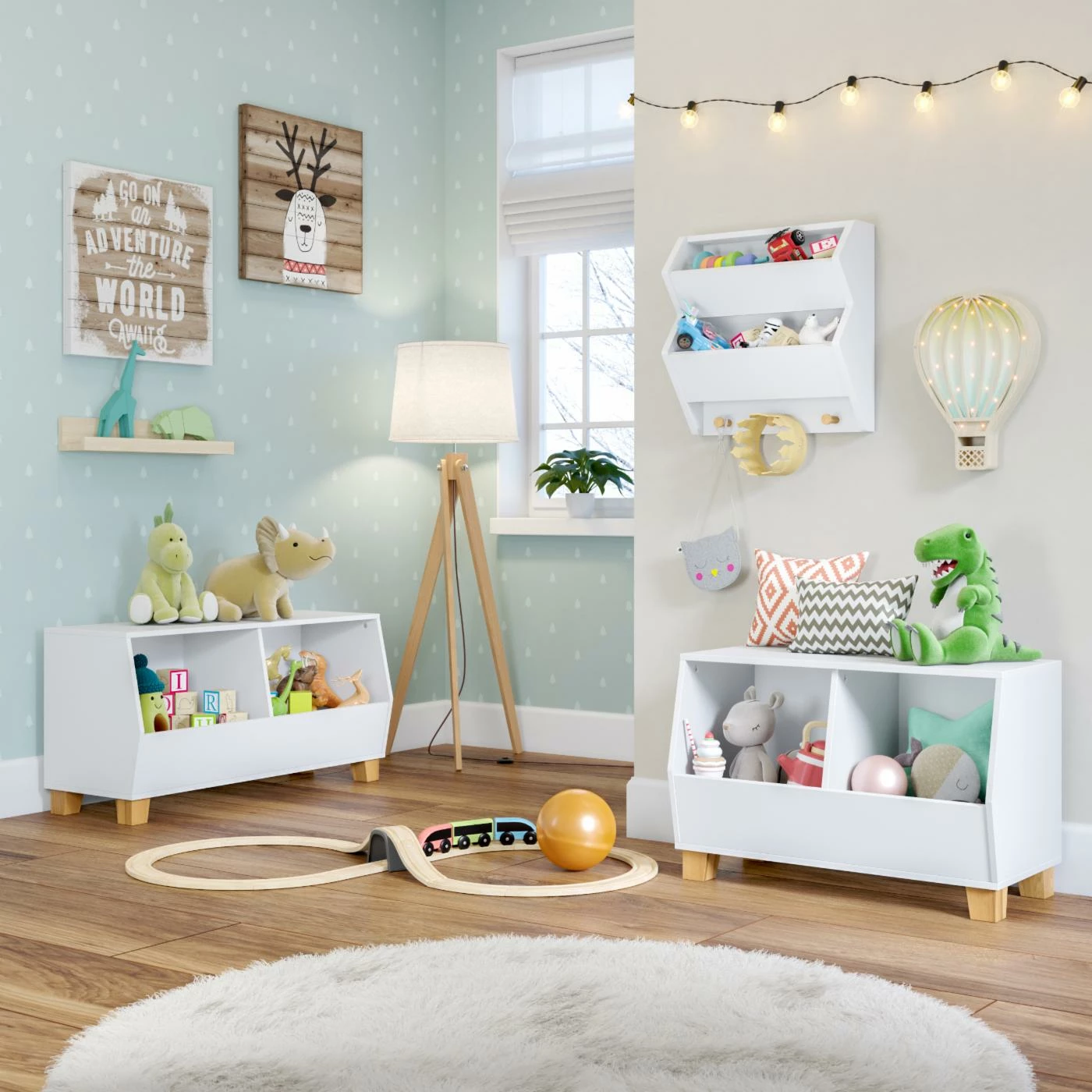 Outlet 🥰 Bins & Cubbies RiverRidge Home Kids Catch-All 35 In. Toy Organizer 🔔 6 Outlet 🥰 Bins & Cubbies RiverRidge Home Kids Catch-All 35 In. Toy Organizer 🔔 - Image 4
