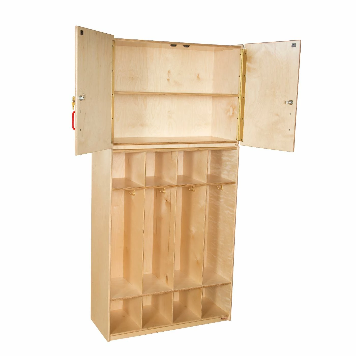 New 🔔 Lockers Wood Designs 🧥 Coat Locker Vertical Storage Cabinet ✨ - Image 4