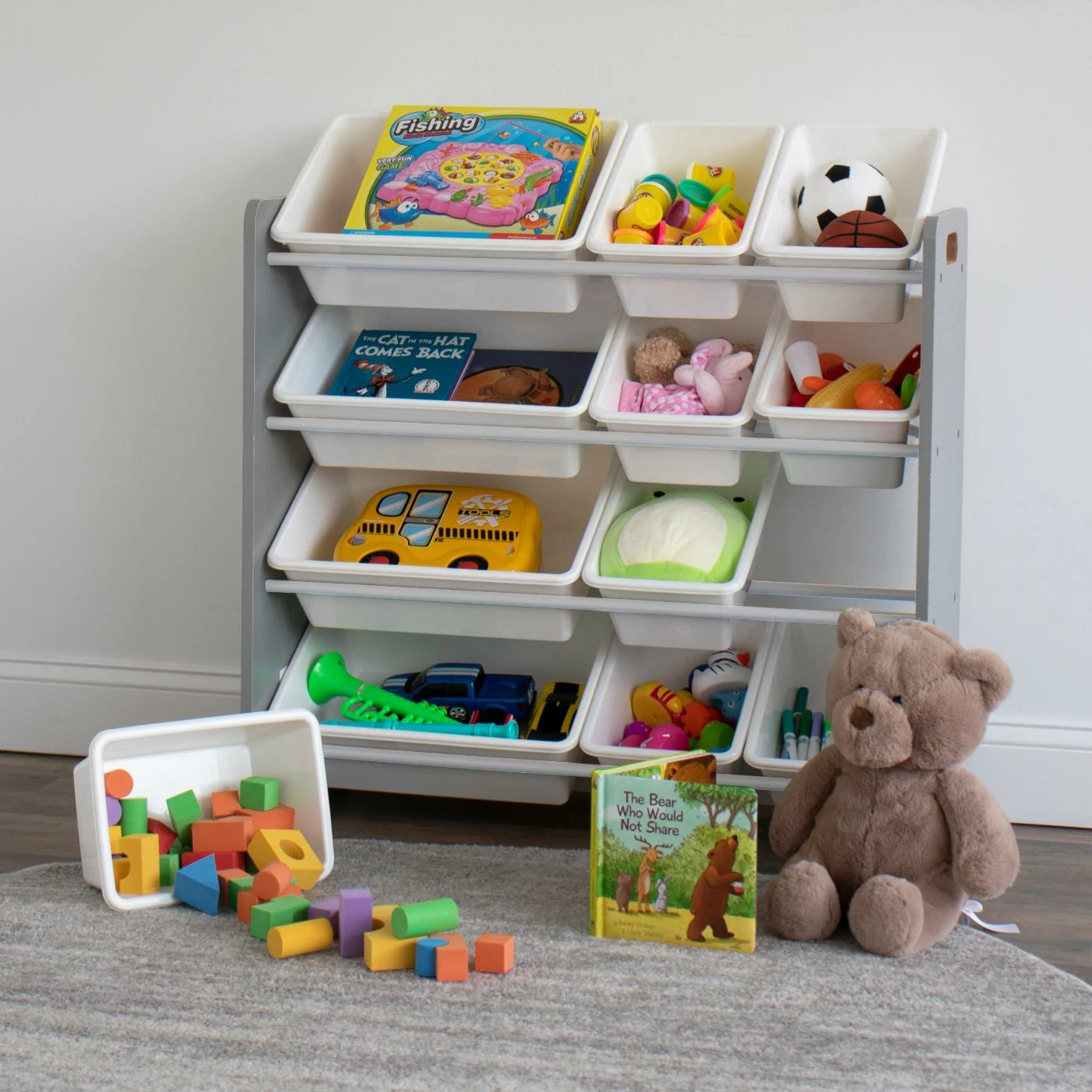 Buy ๐ Bins & Cubbies Tot Tutors Inspire Kids Toy Storage Organizer โจ - Image 6
