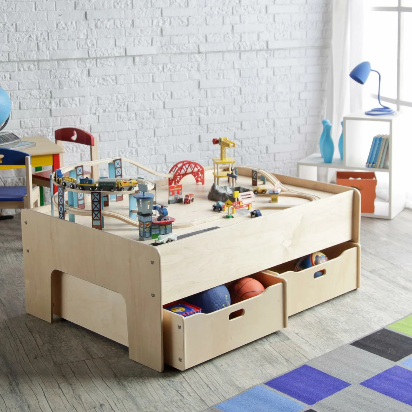 Deals ✨ Bins & Cubbies Little Colorado Storage Drawers For Play Table - Set Of 2 ✨ - Image 7