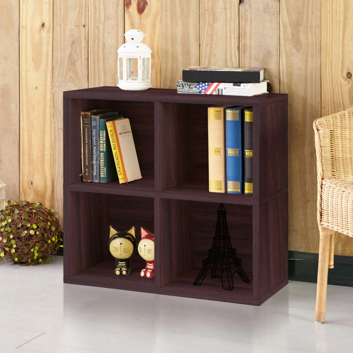Best deal 👏 Neutral Way Basics Eco-Friendly 4 Cubby Bookcase 🥰 6 Best deal 👏 Neutral Way Basics Eco-Friendly 4 Cubby Bookcase 🥰 - Image 4
