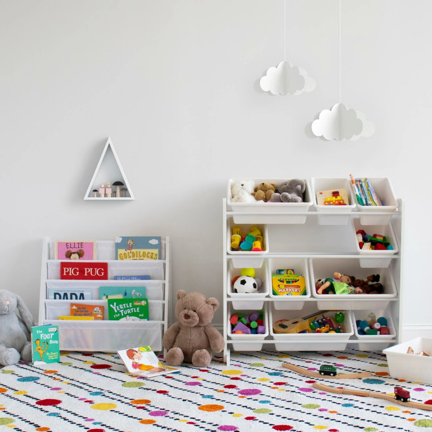 Discount 🎉 Bins & Cubbies Tot Tutors Cambridge Kids Toy Storage Organizer With Plastic Bins ⭐ - Image 7