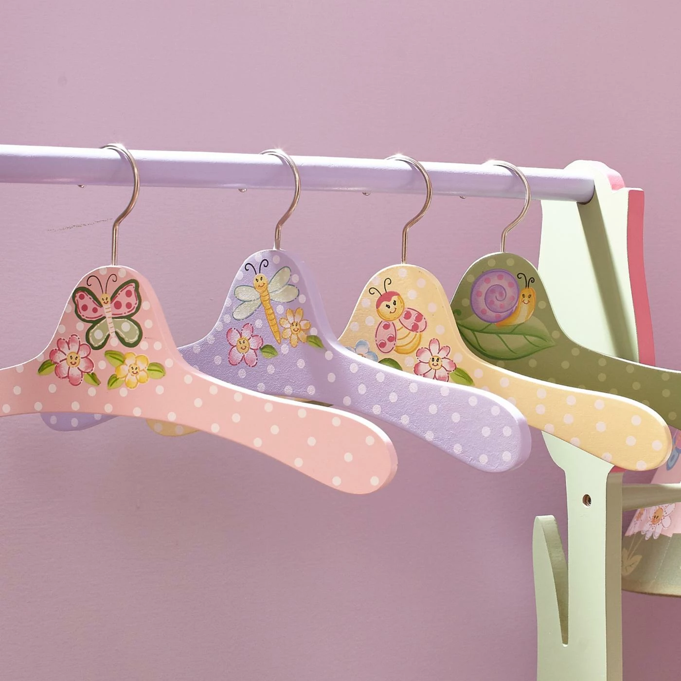 Best deal 🌟 Standing Fantasy Fields Magic Garden Valet Clothes Rack 🎁 - Image 9