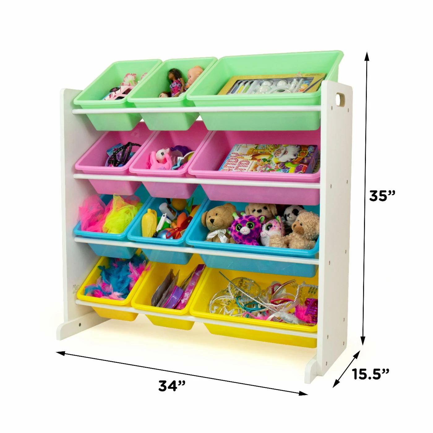 Wholesale ๐ Bins & Cubbies Tot Tutors Pastel Kids Toy Storage Organizer With 12 Bins ๐ฅ - Image 10