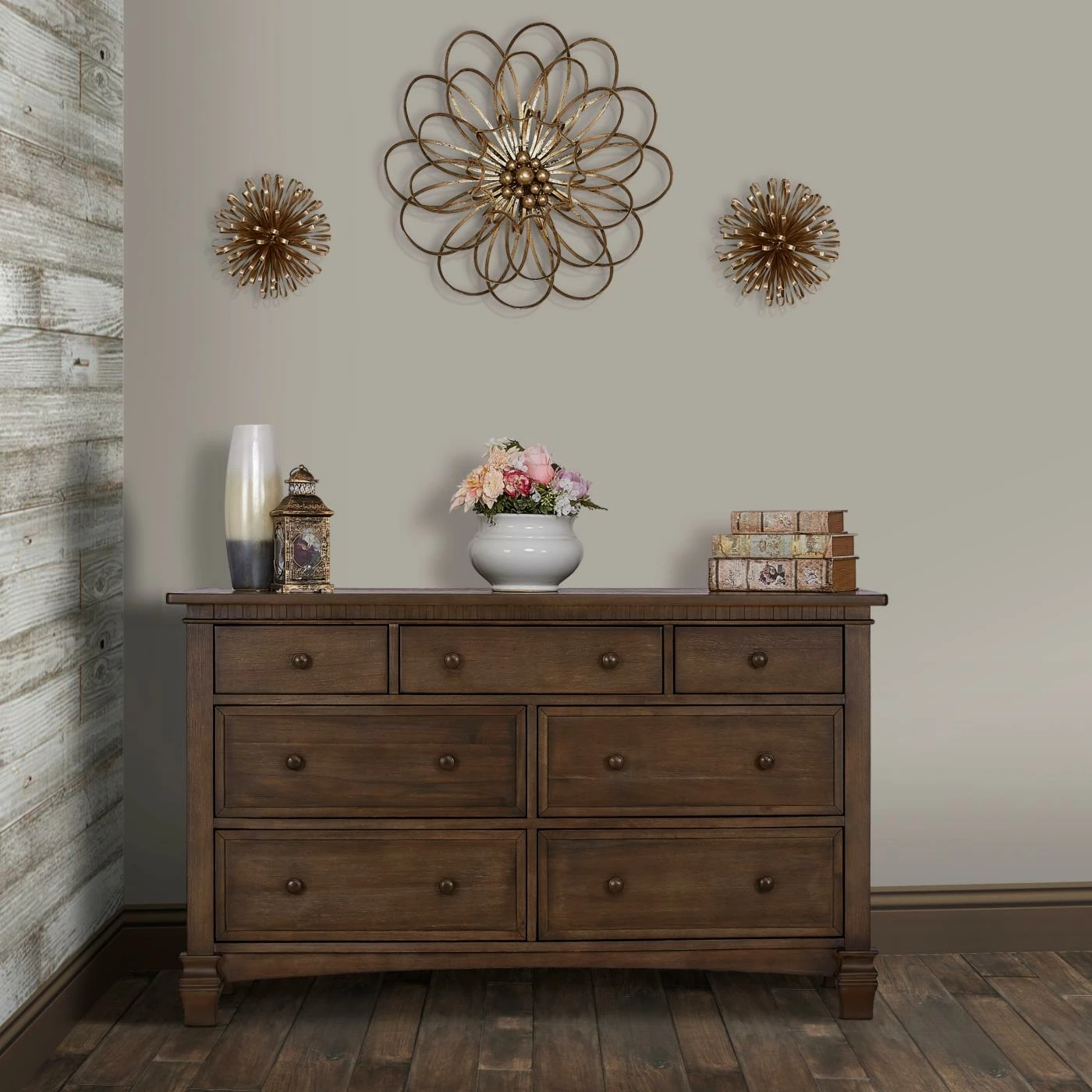 Best Pirce ๐งจ Dressers Evolur Cheyenne And Santa Fe 7 Drawer Double ๐ Dresser โ๏ธ - Image 2