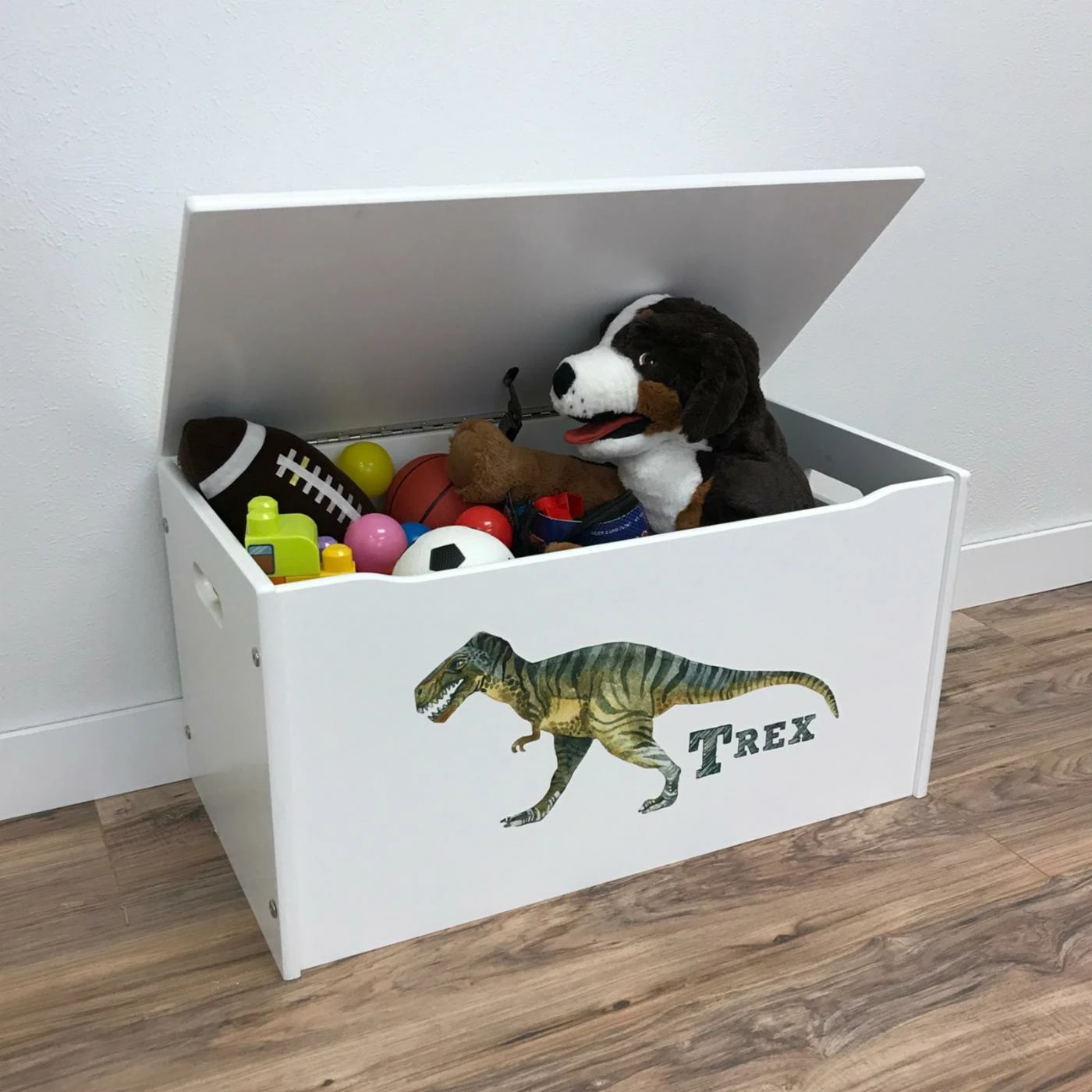 Deals π Toy Boxes Little Colorado Little Prints T-Rex Toy Storage Box π - Image 2