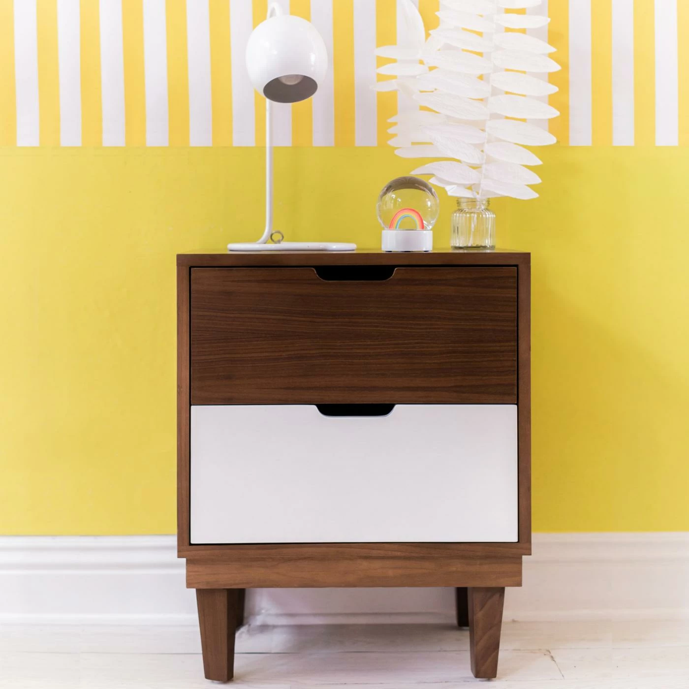 Best Sale 🔔 Nico & Yeye Pink Nico & Yeye Kabano 2-Drawer Kids Nightstand ✔️ - Image 2