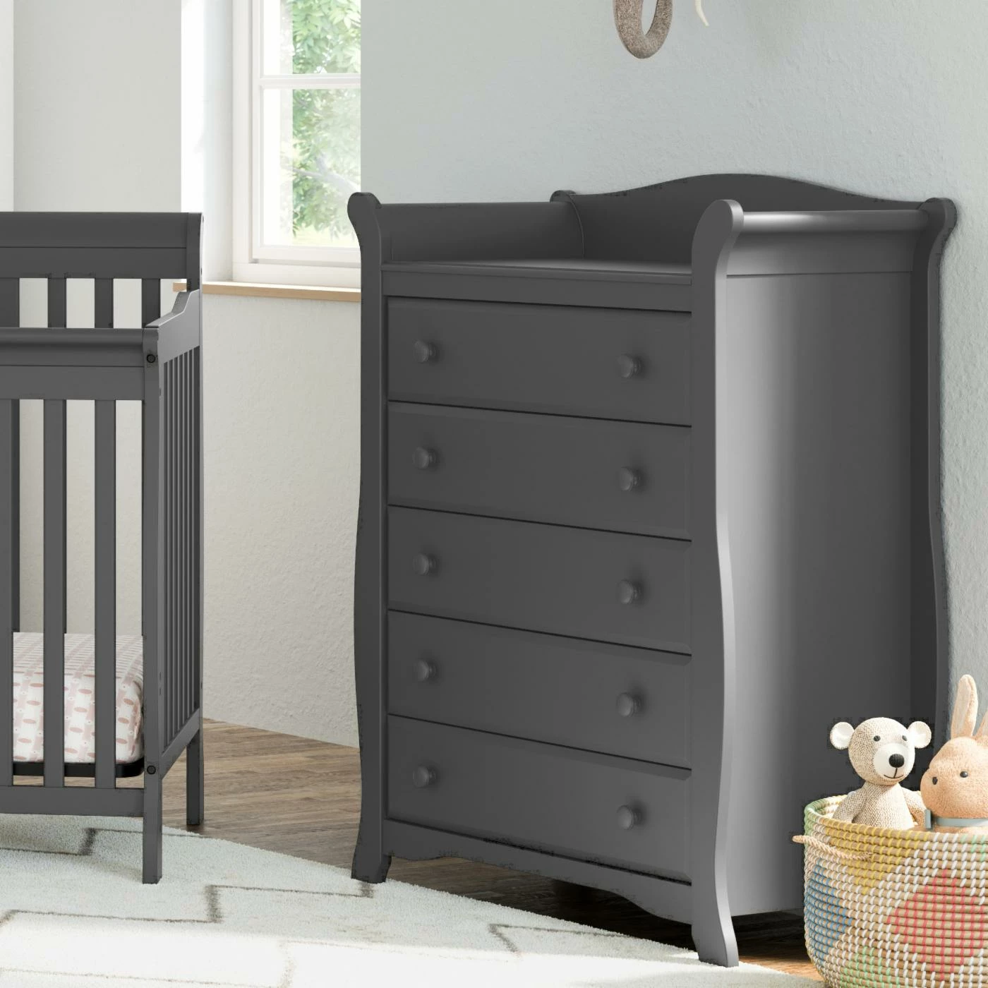 Outlet 👏 Dressers Storkcraft Avalon 5 Drawer 👗 Dresser 💯 - Image 2