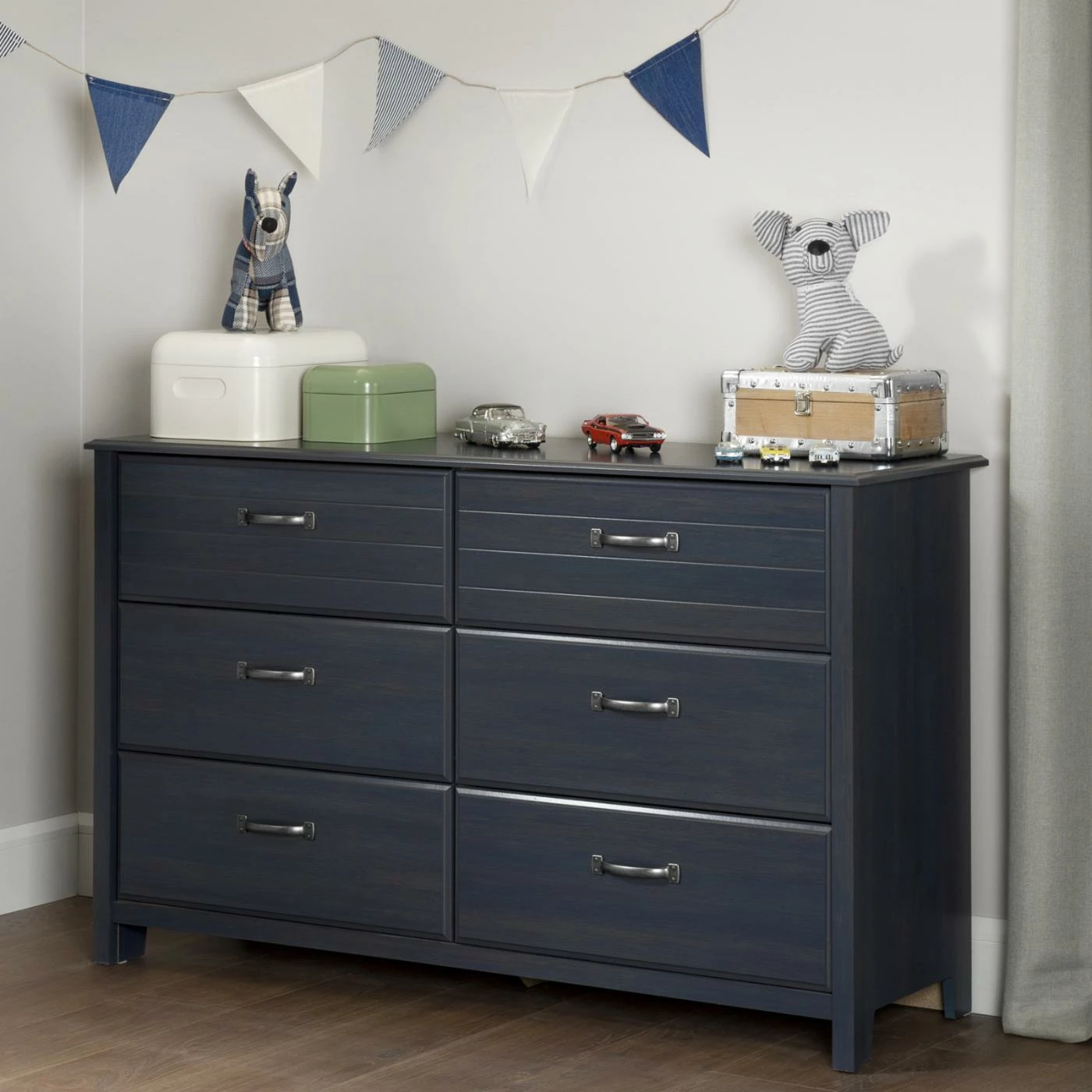 New ๐ Dressers South Shore Ulysses 6 Drawer Double ๐ Dresser ๐ - Image 2