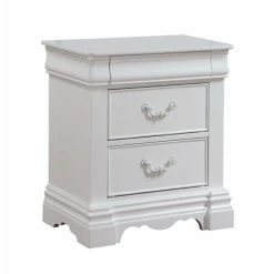 Deals 🌟 White Acme Furniture Estrella Kids 2 Drawer Nightstand 🥰
