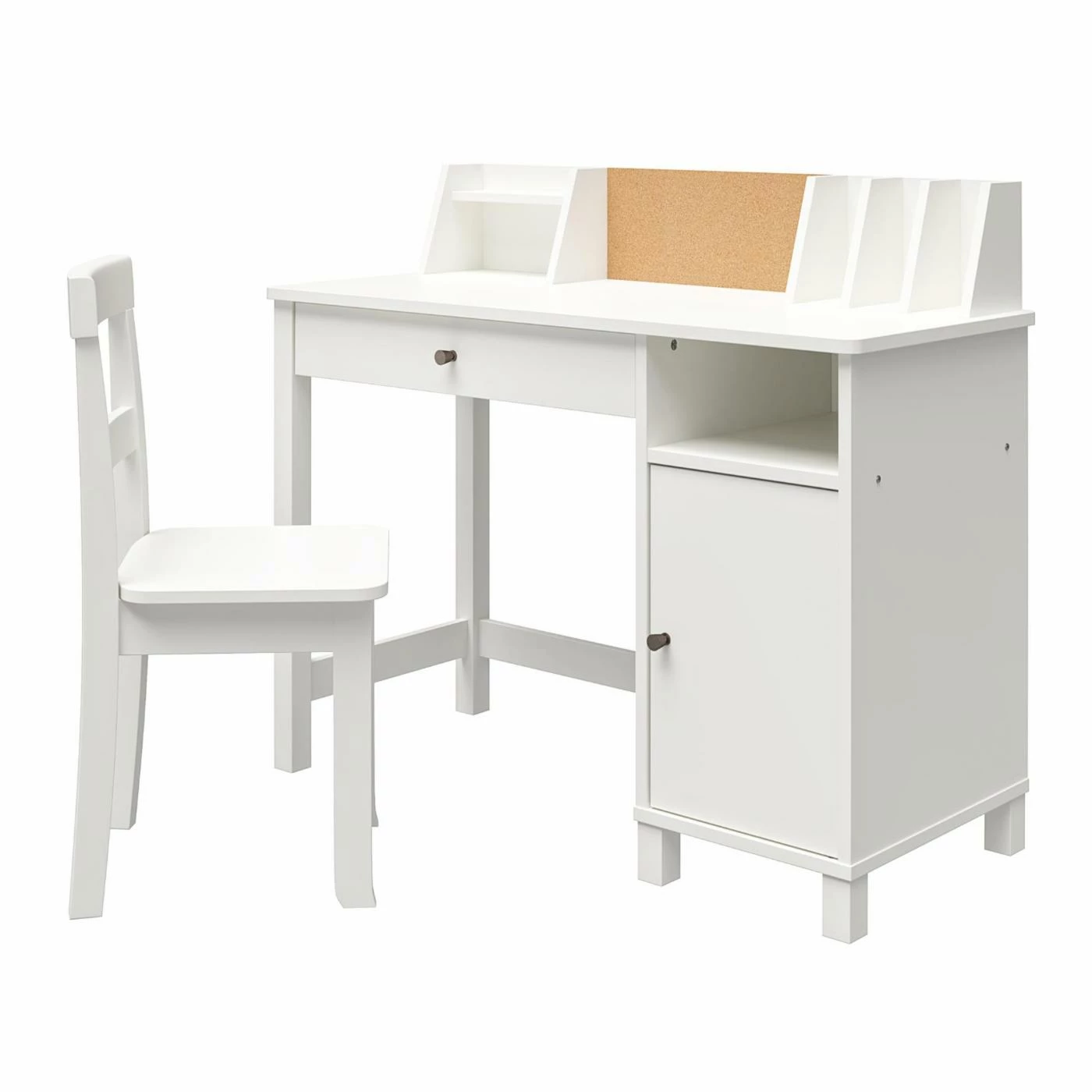 Brand new ๐ฅฐ White Ameriwood Home Brianna Kids Desk With Chair ๐