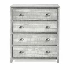 Outlet ✨ Chests Alaterre Furniture Rustic 4-Drawer Wood Chest Of Drawers - Rustic Gray 😀