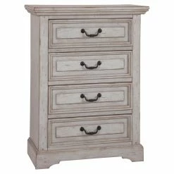 Outlet โ Chests American Woodcrafters Stonebrook 4 Drawer Chest - Antique Gray ๐
