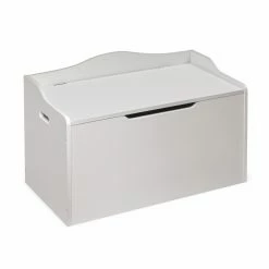 Top 10 💯 Toy Boxes Badger Basket Bench Top Toy Box - White 🌟