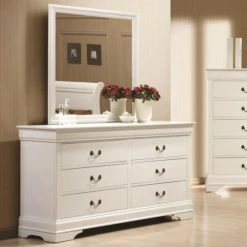 Wholesale 🔔 Dressers Coaster Furniture Louis Philippe 204 Collection 6 Drawer 👗 Dresser With Optional Mirror 😀