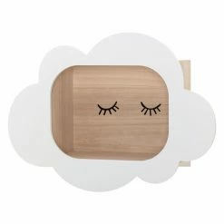 Wholesale ⌛ Sprinkle & Bloom Neutral Sprinkle & Bloom Cloud Shadowbox Wall Bookcase 🎁