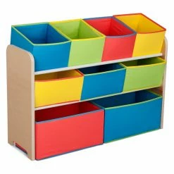 Discount 😉 Toy Boxes Deluxe Multi-Bin Toy Organizer With Storage Bins By Delta Children 👍