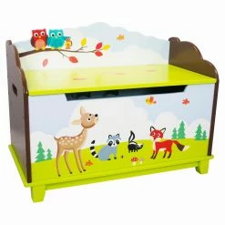 Hot Sale ⌛ Toy Boxes Fantasy Fields Enchanted Woodland Toy Chest 🎁