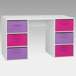Wholesale ⭐ Pink 4D Concepts Pastel Student Computer Desk 🧨