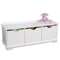 Flash Sale โญ Bins & Cubbies KidKraft Nantucket Storage Bench - 14564 ๐ฅ