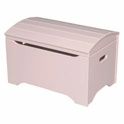 Promo ⌛ Toy Boxes Little Colorado Wood Treasure Chest - Soft Pink 🧨