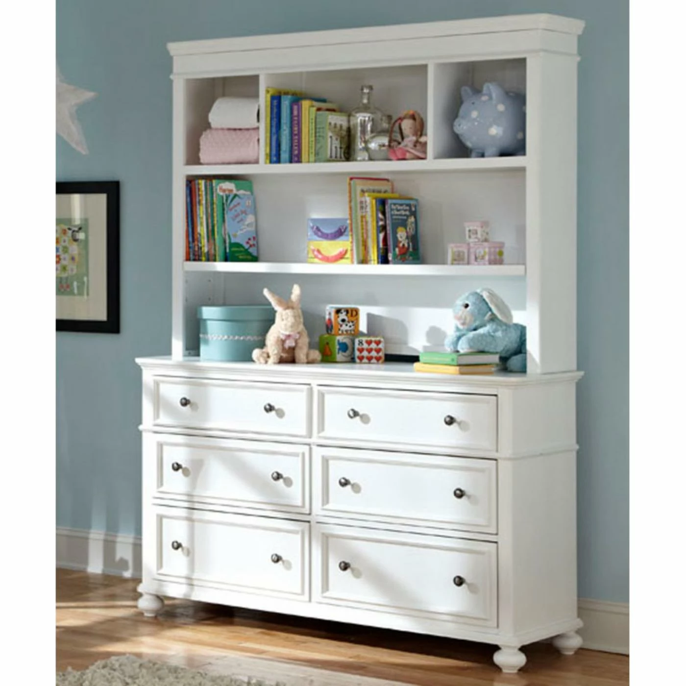Best Sale โญ LC Kids ๐ Dressers Madison 6 Drawer ๐ Dresser - Natural White โญ
