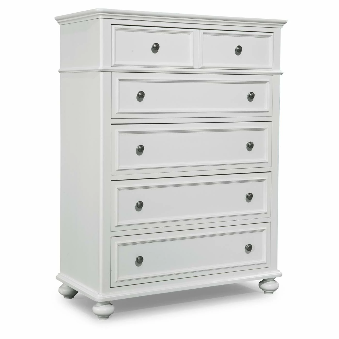 Hot Sale 𧨠Chests LC Kids Madison 5 Drawer Chest - Natural White β¨