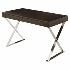 Promo 👍 White Pangea Home Mason Desk ✨