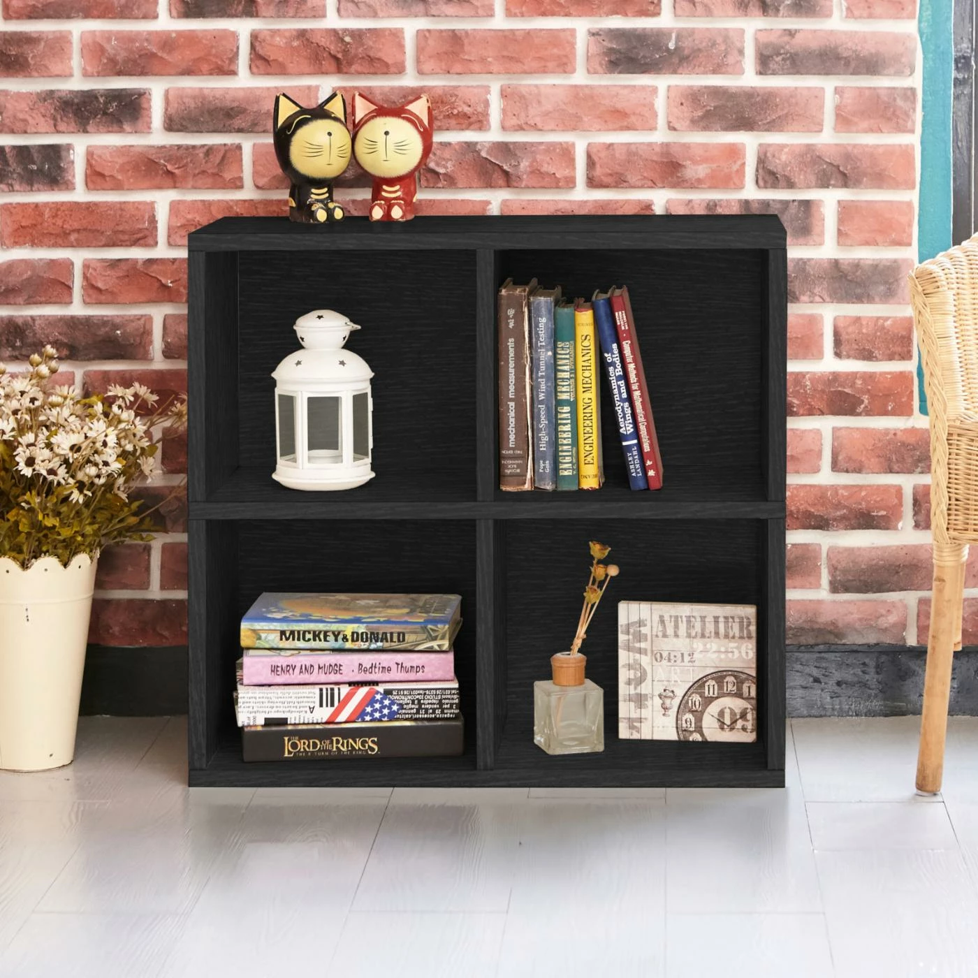 Best deal 👏 Neutral Way Basics Eco-Friendly 4 Cubby Bookcase 🥰 3 Best deal 👏 Neutral Way Basics Eco-Friendly 4 Cubby Bookcase 🥰