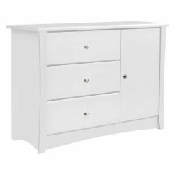 Cheapest ❤️ Dressers Storkcraft Crescent 3 Drawer Combo 👗 Dresser 🔥