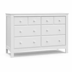 New 🔔 Dressers Storkcraft Graco Benton 6 Drawer Nursery Double 👗 Dresser 🌟