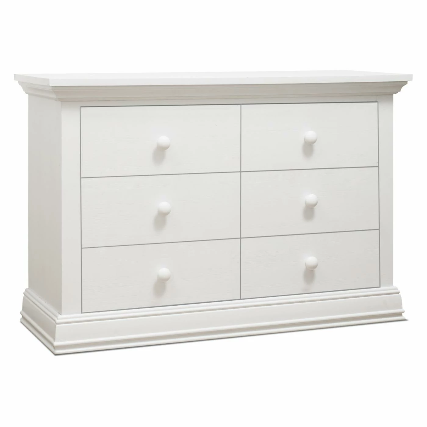 Coupon ⭐ Dressers Sorelle Furniture Modesto 6 Drawer Kids Double 👗 Dresser - White 👏