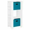 Brand new ⭐ Neutral RiverRidge Home Book Nook Kids Cubby Tower Bookcase 🛒
