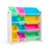 Wholesale 😉 Bins & Cubbies Tot Tutors Pastel Kids Toy Storage Organizer With 12 Bins 🔥