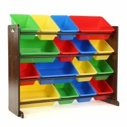 Budget 🎉 Bins & Cubbies Tot Tutors Discover Super-Sized Kids Toy Storage Organizer With 16 Bins 🌟