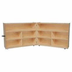 Deals ๐ Classroom Wood Designs 36H In. Folding Versatile Storage Unit - Natural ๐