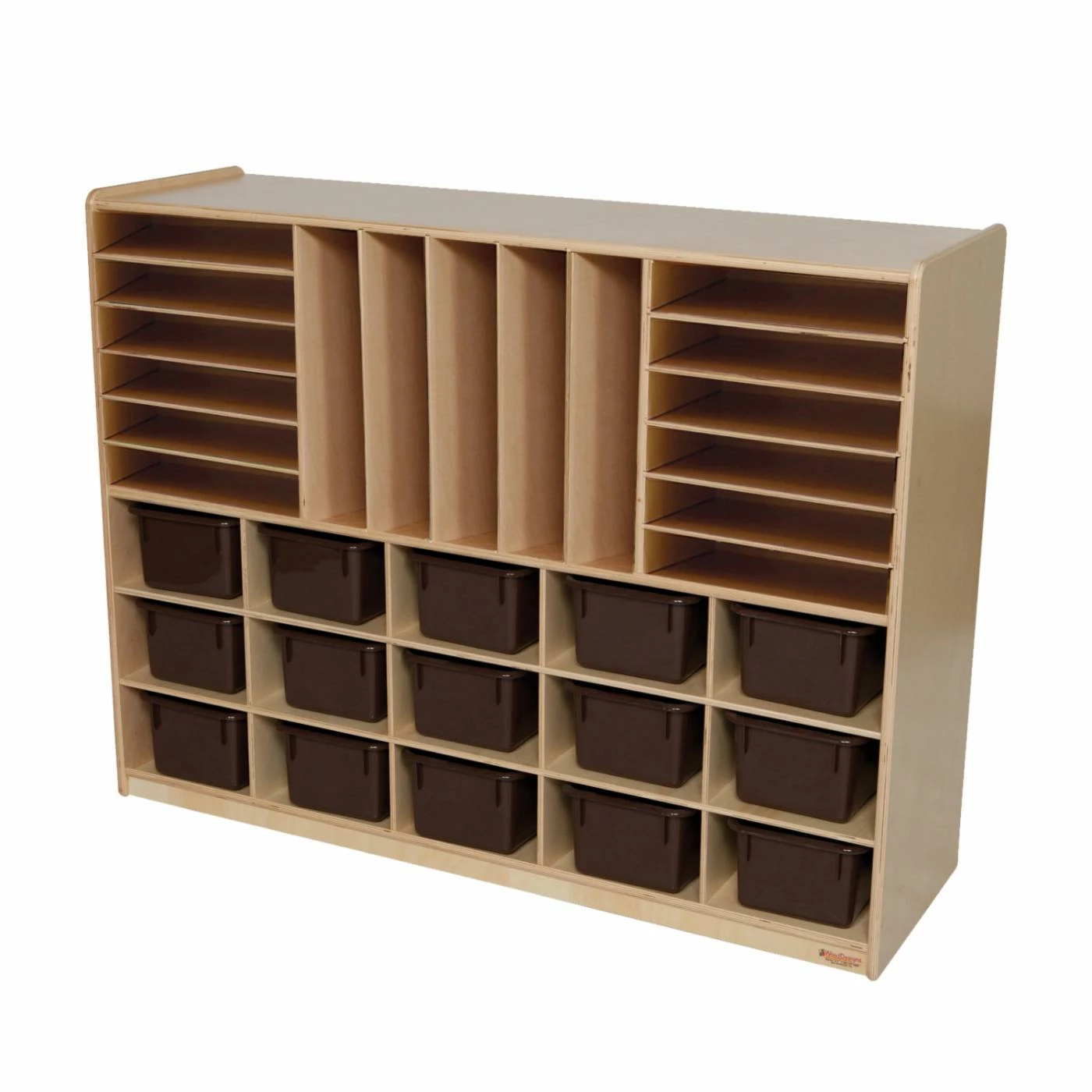 Best Pirce ๐ Classroom Wood Designs Multi-Storage With Chocolate Trays โค๏ธ