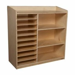 Cheapest 😀 Classroom Wood Designs Sensorial Discovery Shelving Without Trays 🎉