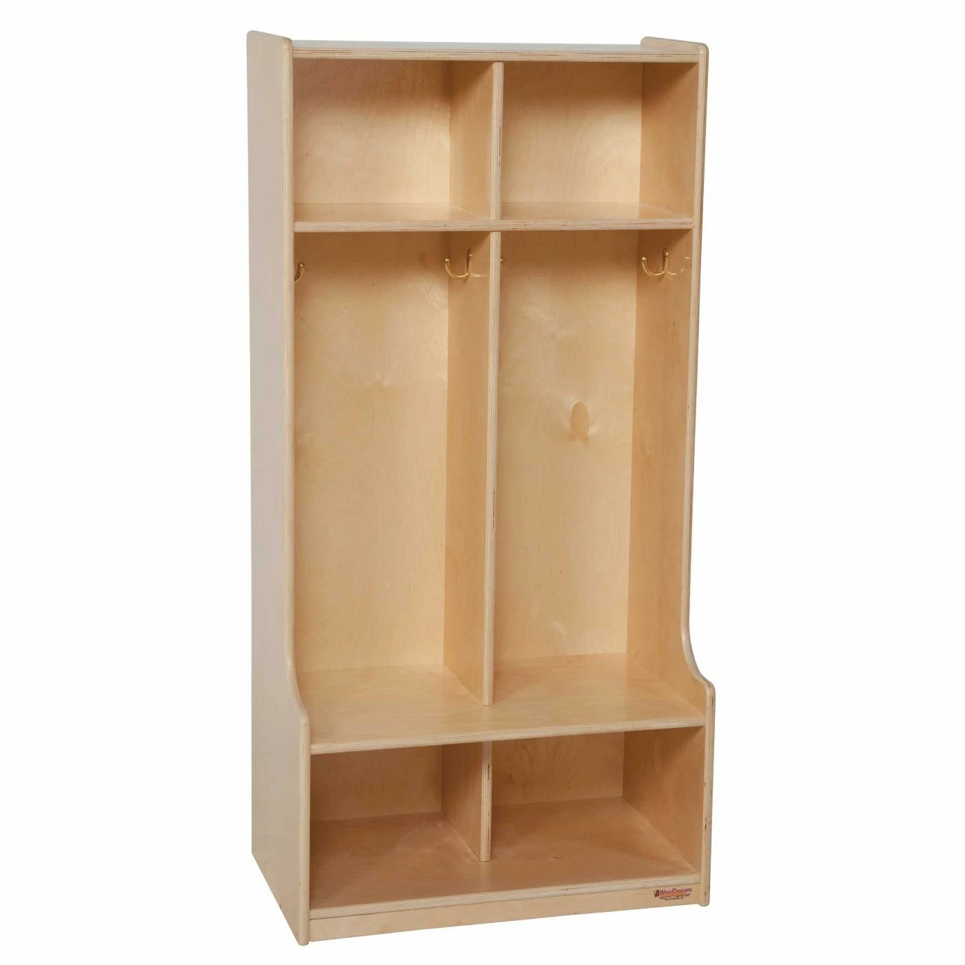 New 🤩 Lockers Wood Designs 2 Section Locker - Natural ⭐ 3 New 🤩 Lockers Wood Designs 2 Section Locker - Natural ⭐