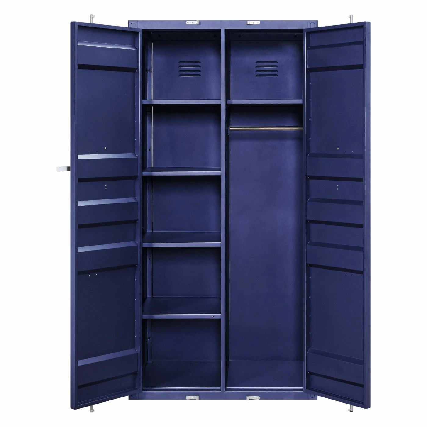 Cheapest ⌛ Red Acme Furniture Cargo Wardrobe With Double Door 🎉 - Image 5
