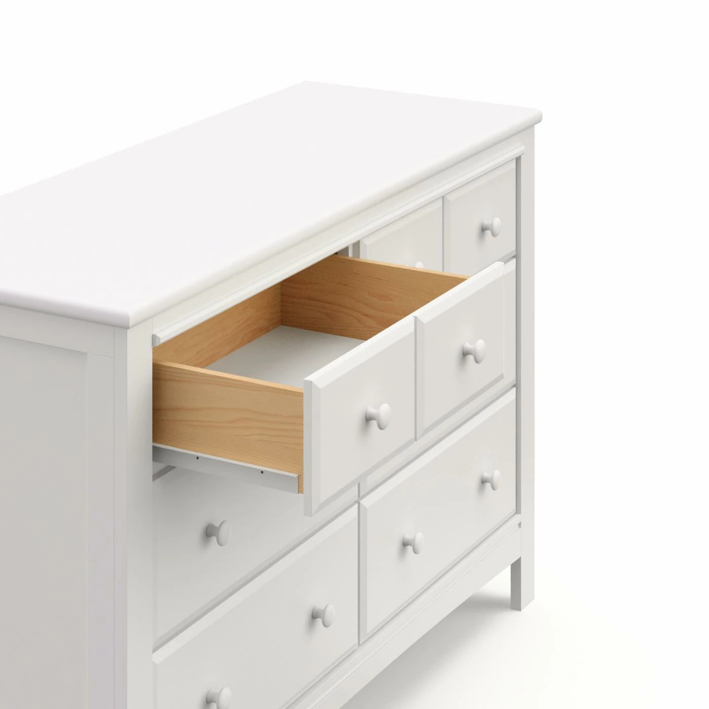 Outlet ๐ Dressers Storkcraft Graco Hadley 6 Drawer Nursery Double ๐ Dresser ๐งจ - Image 5
